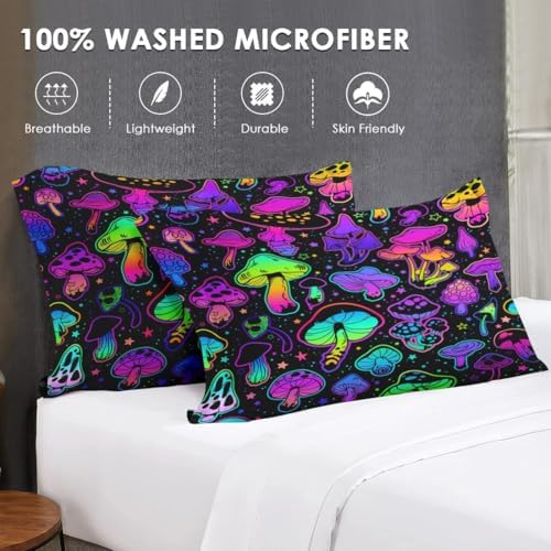 WeCozy Queen Size 4 Pcs Sheet Set with 14 Deep Pocket