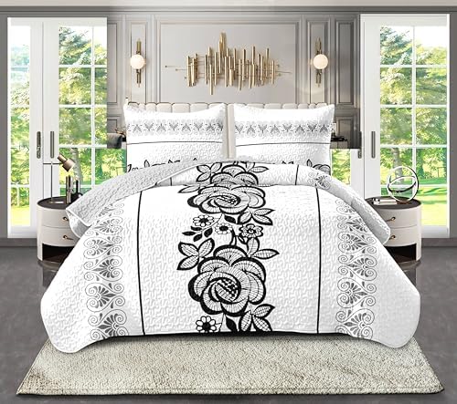 4 Piece Soft All-Season Duvet Cover Set In A Bag