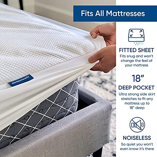 Sleepsteady Queen Tencel Mattress Protector 100 Waterproof