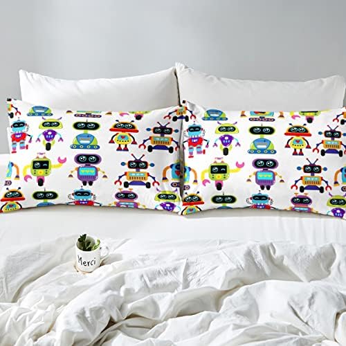 Erosebridal Kids Robot Space Bedding Set