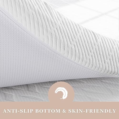 BedStory 3 Inch Firm Memory Mattress Topper - Full Size