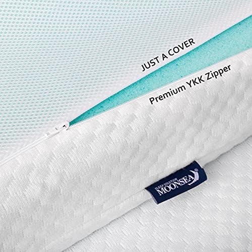 Moonsea Twin XL Mattress Topper Cover 3-4 Inch