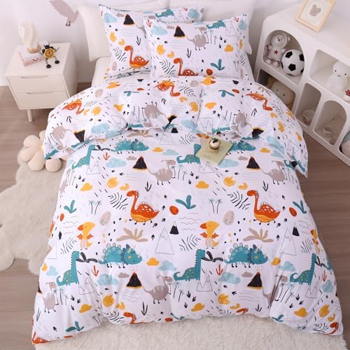 JSD Dinosaur Kids Duvet Cover Set Full Size