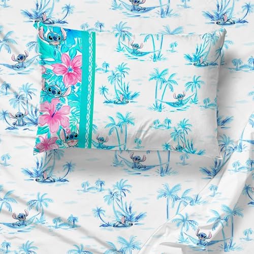 Jay Franco Kids Sheet Set - Stitch 4 Piece Full