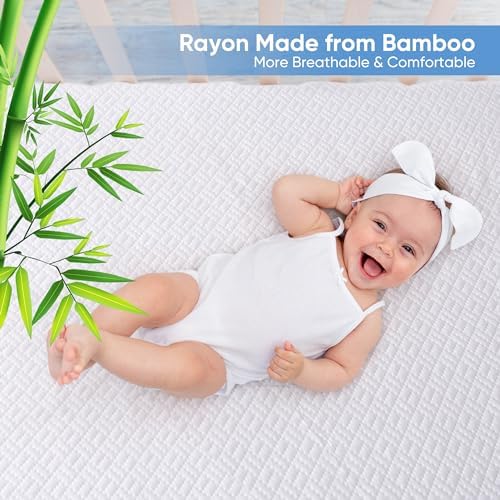 Hanherry Waterproof Mattress Protector Queen Size