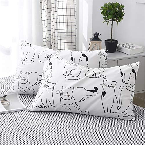 Cats Duvet Cover Set Queen 100 Cotton Reversible