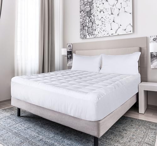 Utopia Bedding Twin Mattress Pad with Pillow Topper