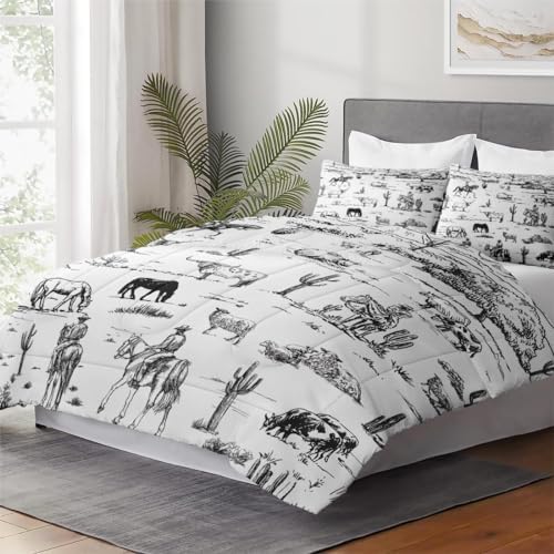 WeCozy Full Size Comforter Set with 2 Pillowcases