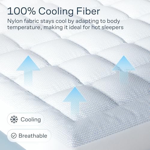 Niagara Cooling Queen Mattress Topper - 54x75 Deep Pocket