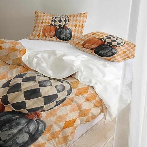 LooPoP Duvet Cover Set Pumpkin Design
