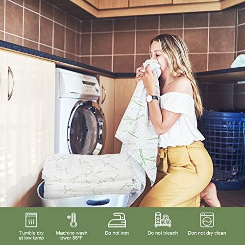 Softhour Full Size Mattress Protector Waterproof Breathable Bamboo Rayon