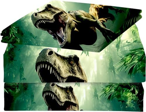 VTKON Dinosaur Bed Sheets Queen Set for Kids