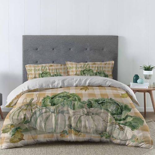 LooPoP Fall Duvet Cover Set 3 PCS California King