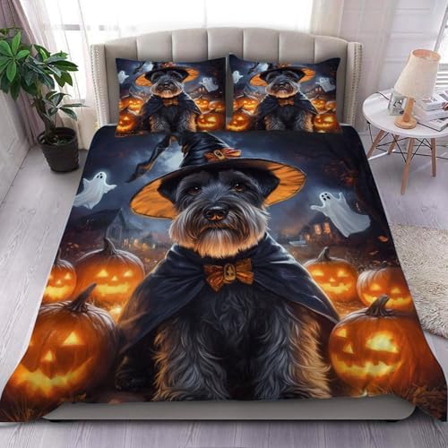 3D Print Standard Schnauzer Duvet Cover Set 1