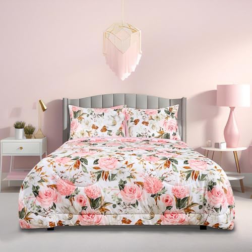 DILIMI 5-Piece Comforter Set for Girls