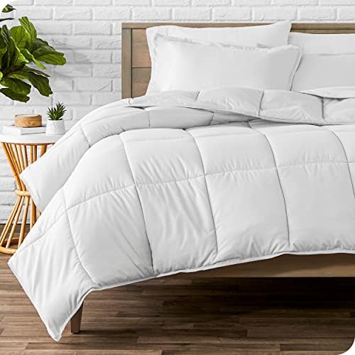 Bare Home Microfiber Sheet Set with Comforter Set Bundle Twin XL 1