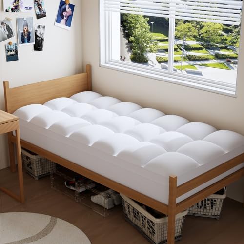 Topllen Twin XL Mattress Topper for Back Pain Relief
