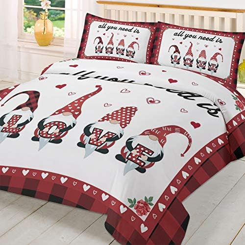 LooPoP Valentine Comforter Set California King