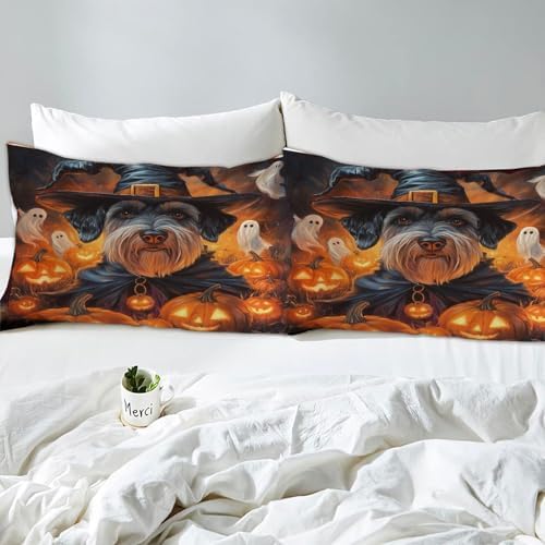 3D Print Standard Schnauzer Dog Duvet Cover Set