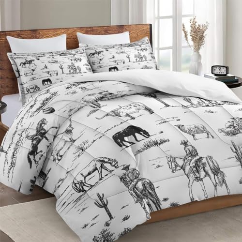 WeCozy Full Size Comforter Set with 2 Pillowcases