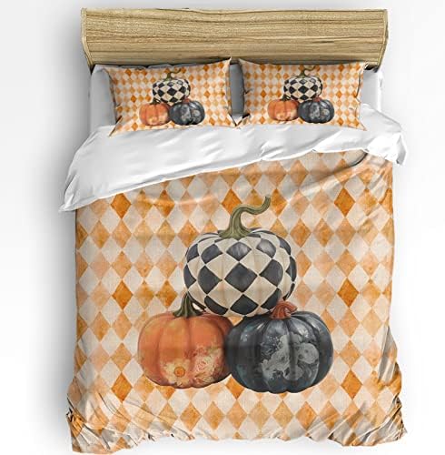 LooPoP Duvet Cover Set Pumpkin Design