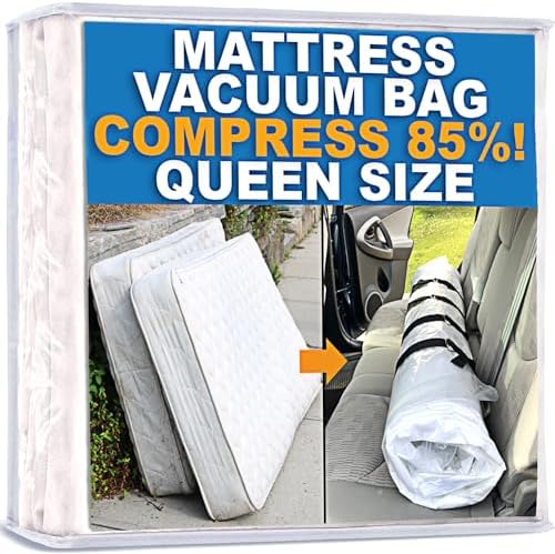 Homie Mattress Vacuum Bag - Leakproof Durable for Foam or Spring Mattresses