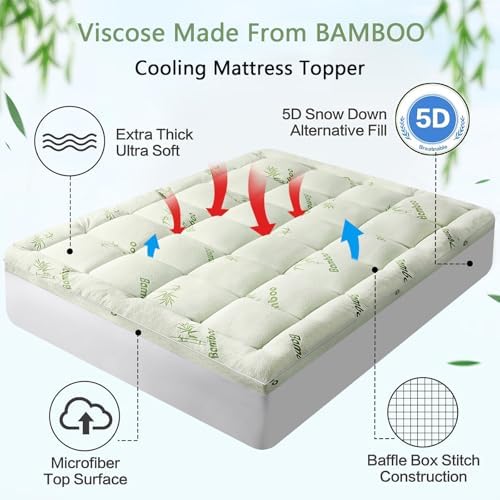 PATSBA Full Size Mattress Topper for Back Pain 1