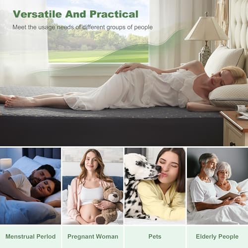 BEDLORE Waterproof Queen Mattress Protector with Deep Pocket