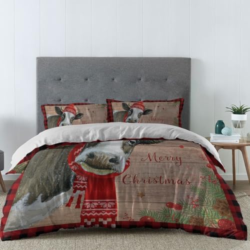 LooPoP Christmas Duvet Cover Set 3 Piece California King