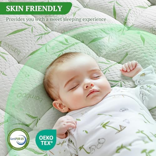 LIANLAM Bambu Mattress Topper King 5 78x80
