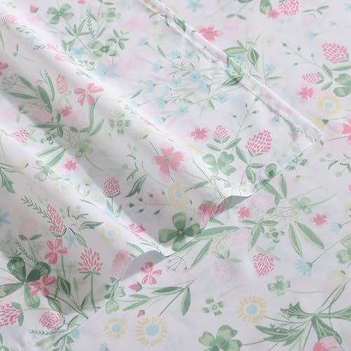 Laura Ashley Kids Full Sheets Set Soft Wrinkle-Resistant