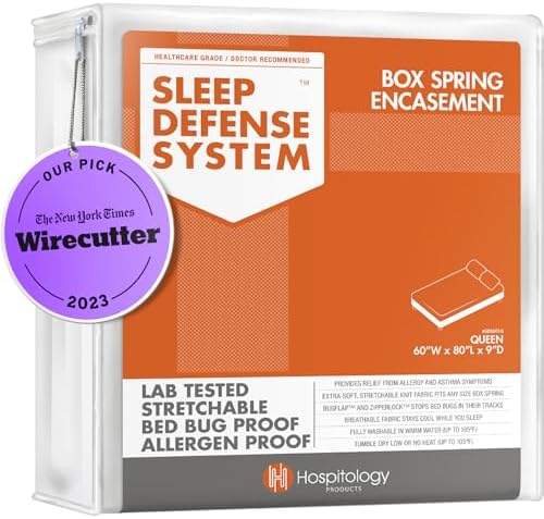 HOSPITOLOGY PRODUCTS Box Spring Encasement - Queen 60 x 80
