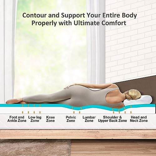 BedsPick 3 Inch Twin XL Memory Foam Mattress Topper