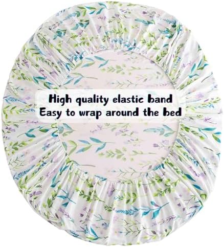 SDY 4PCS Floral Sheet Set Full Size for Kids