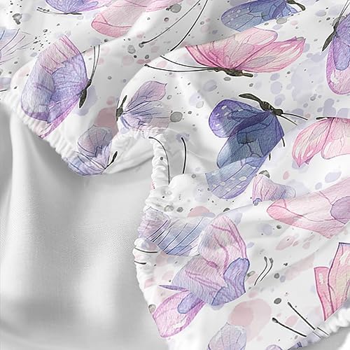 QOOMO Butterfly Bedding Set for Kids
