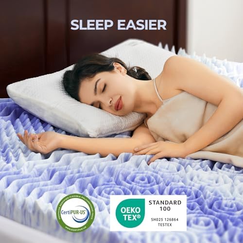 Dreamsmith 3 Inch 7-Zone Queen Mattress Topper with Cooling Gel 1