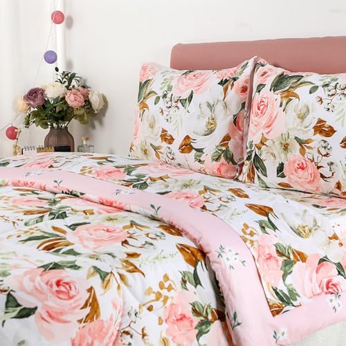 DILIMI 5-Piece Comforter Set for Girls