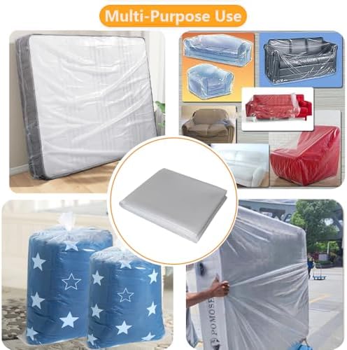 Zangboer Mattress Bags Twin Full 1 Pack Waterproof Storage Protector