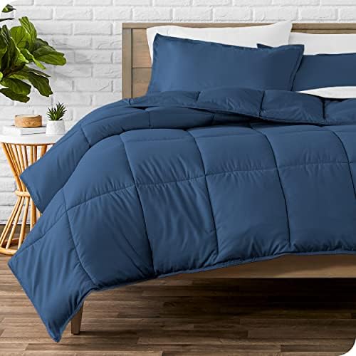 Bare Home Microfiber Sheet Set with Comforter Set Bundle Twin XL