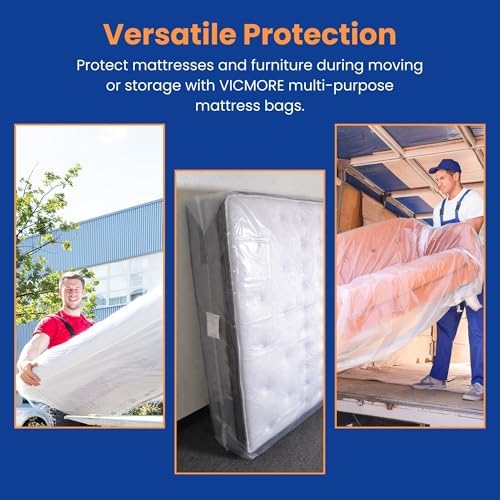 VICMORE Queen Mattress Bag for Moving Storage Disposal 1