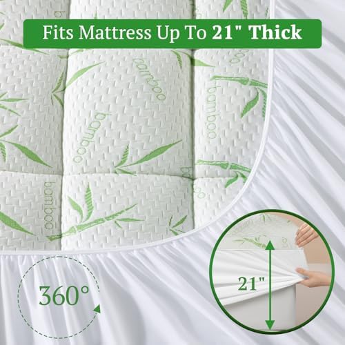 LIANLAM Bambu Mattress Topper King 5 78x80
