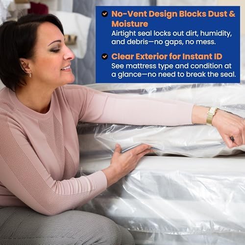 VICMORE Queen Mattress Bag for Moving Storage Disposal 1