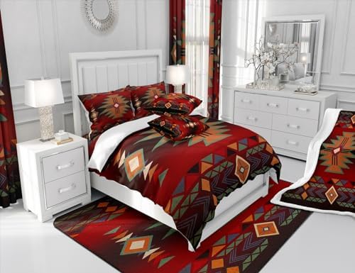 Homewish Western Duvet Cover Set King Size