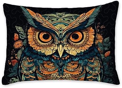 SATIGI Custom Owl Quilt Set Queen Size Duvet Cover