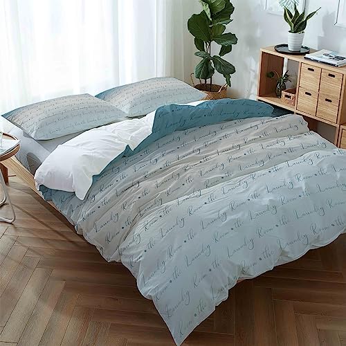 LooPoP California King Duvet Cover Set with Zipper Closure