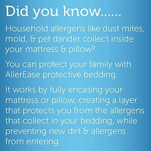 Aller-Ease Waterproof Mattress Protector Twin Size White