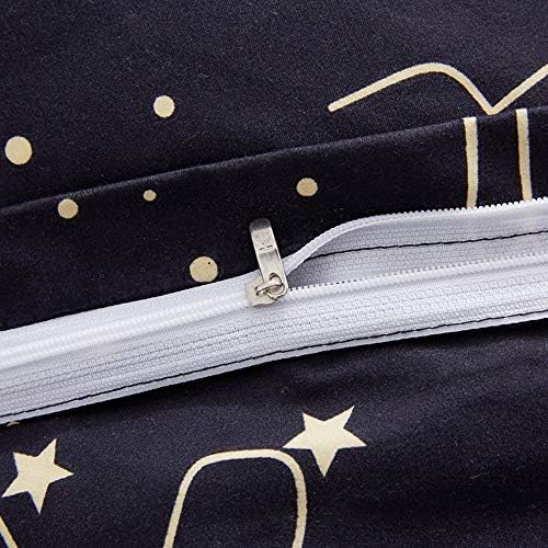 Feelyou Galaxy Bedding Set Twin Size Starry Sky Pattern
