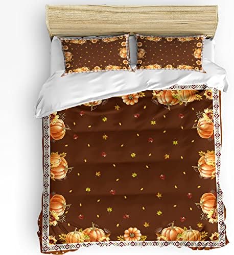 LooPoP California King Duvet Cover Set with Zipper Closure 1