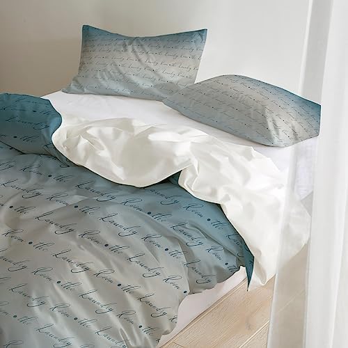 LooPoP California King Duvet Cover Set with Zipper Closure