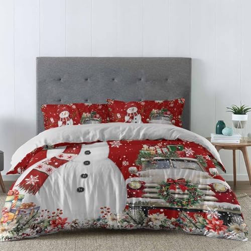 LooPoP Christmas Duvet Cover Set 4PCS California King